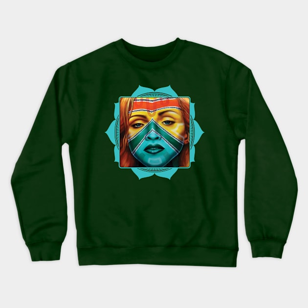 Esther Green Crewneck Sweatshirt by samjennings